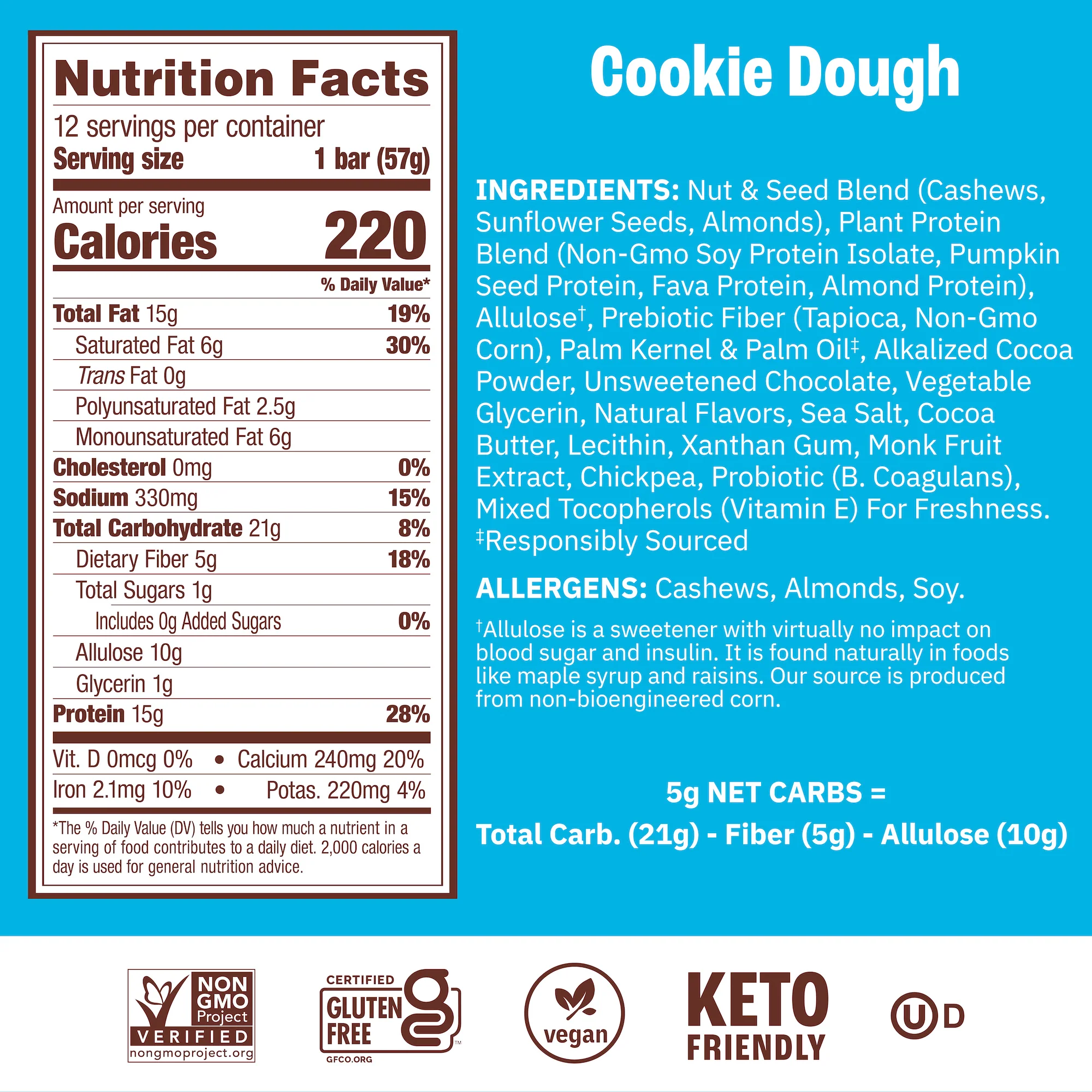 Probiotic Protein™ Bar Variety Pack, 12-Count - Image 3